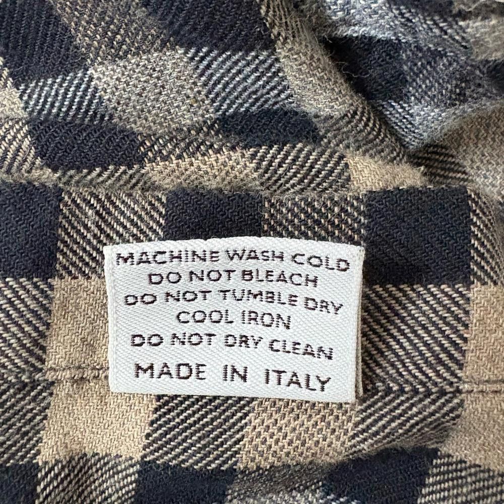 Canali Canali Made in Italy Cotton Checkered Shirt Size M Size US M / EU 48-50 / 2 - 8 Thumbnail