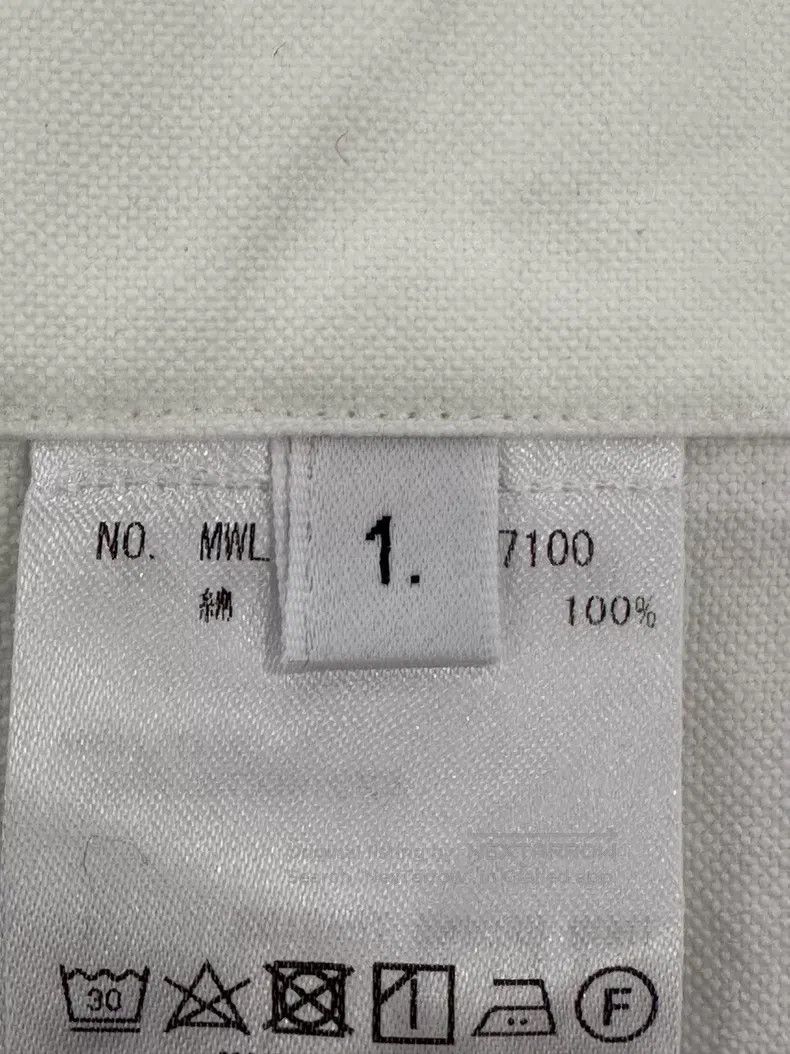 Thom Browne Thom Browne Side-Striped White Shirt Jacket Size US S / EU 44-46 / 1 - 6 Thumbnail