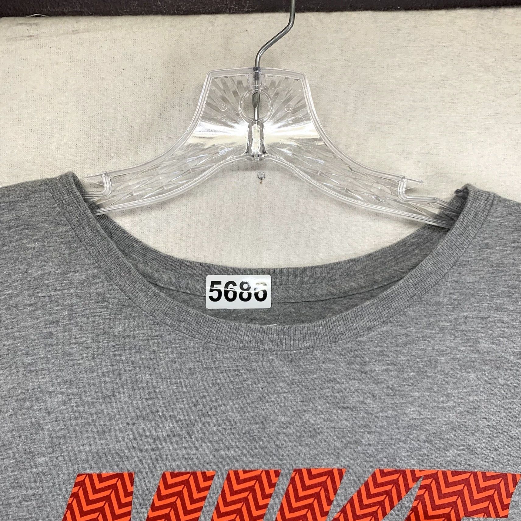 Nike Nike Graphic Print T-Shirt 2XL Gray Short Sleeve Sports 90s Mens Size US XXL / EU 58 / 5 - 5 Thumbnail