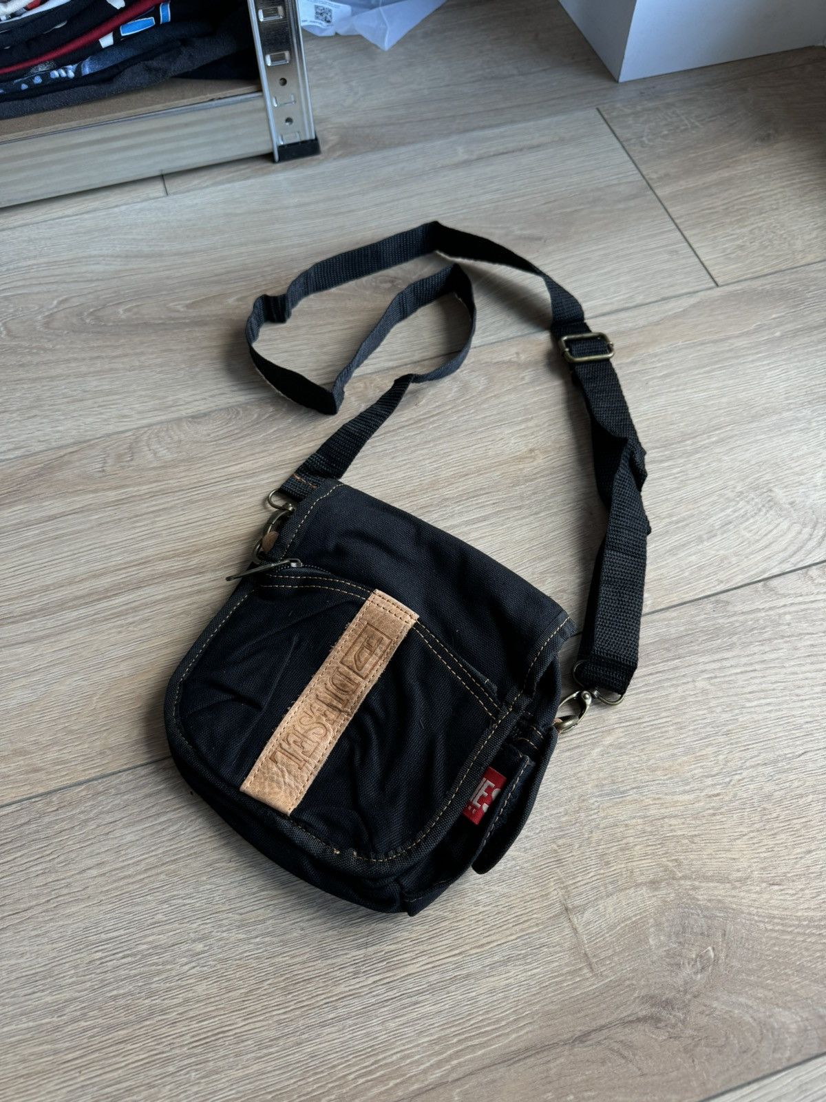Diesel × Japanese Brand × Streetwear Sling Bag Vintage Cargo Bag