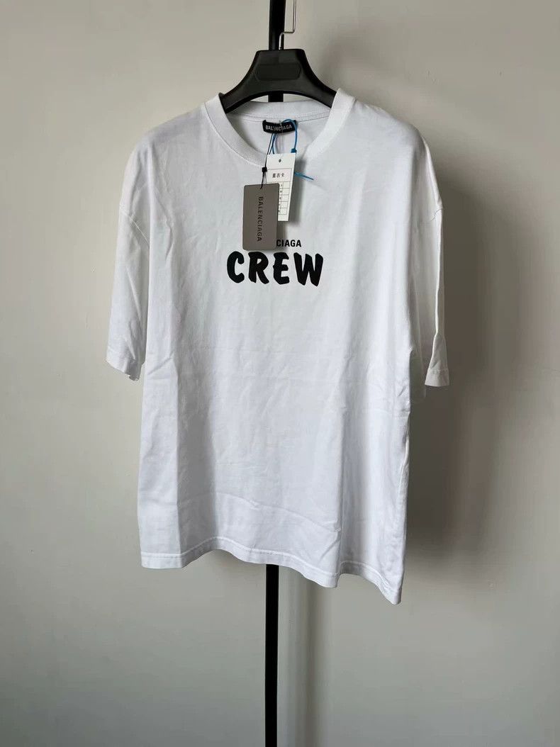 Balenciaga Balenciaga Alphabet Print Round Neck Short Sleeve T-Shirt Size US S / EU 44-46 / 1 - 1 Thumbnail