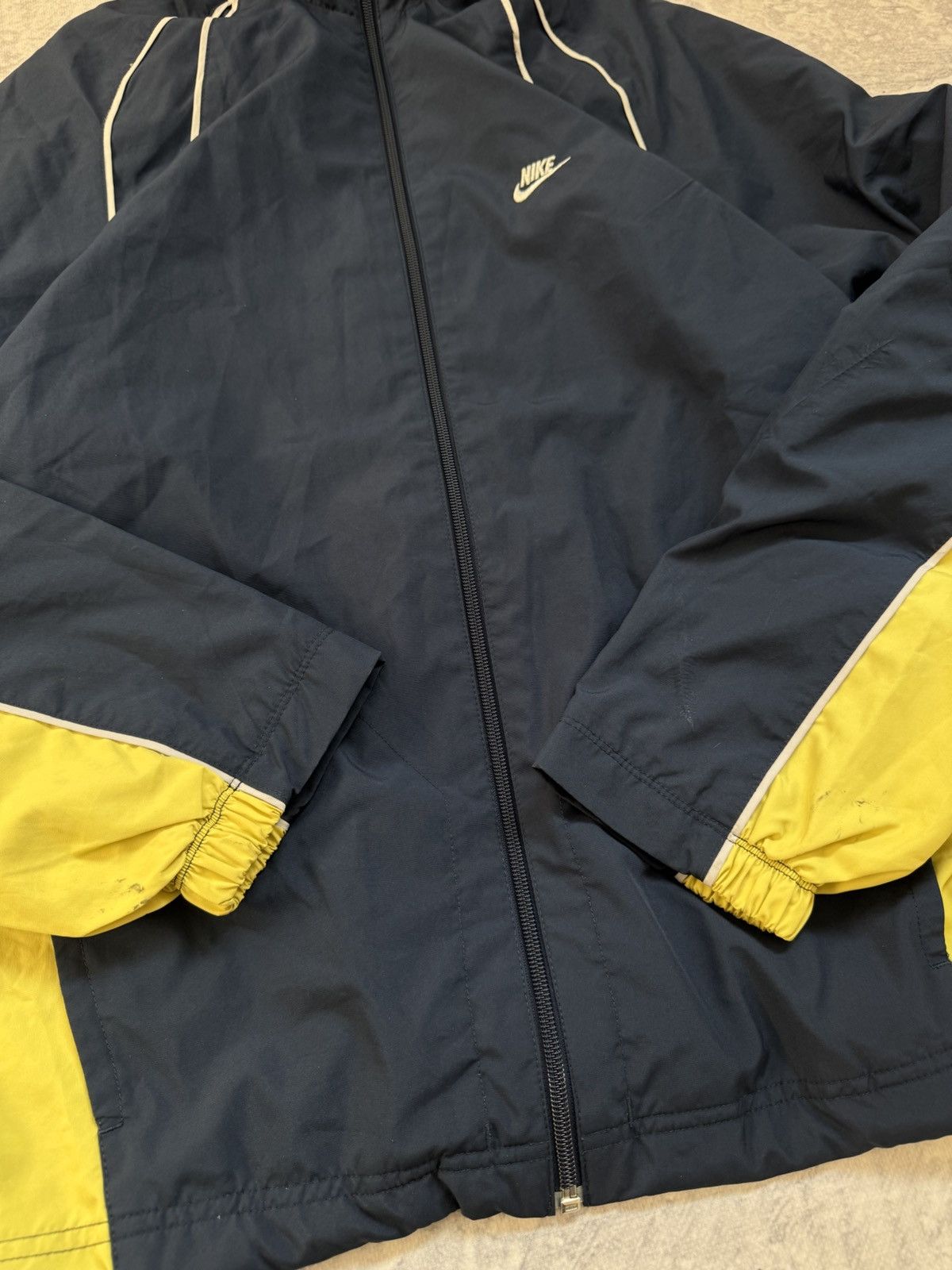 Nike × Vintage NIKE VINTAGE BASIC LOGO OVERSIZE BAGGY LIGHT JACKET Size US L / EU 52-54 / 3 - 7 Thumbnail