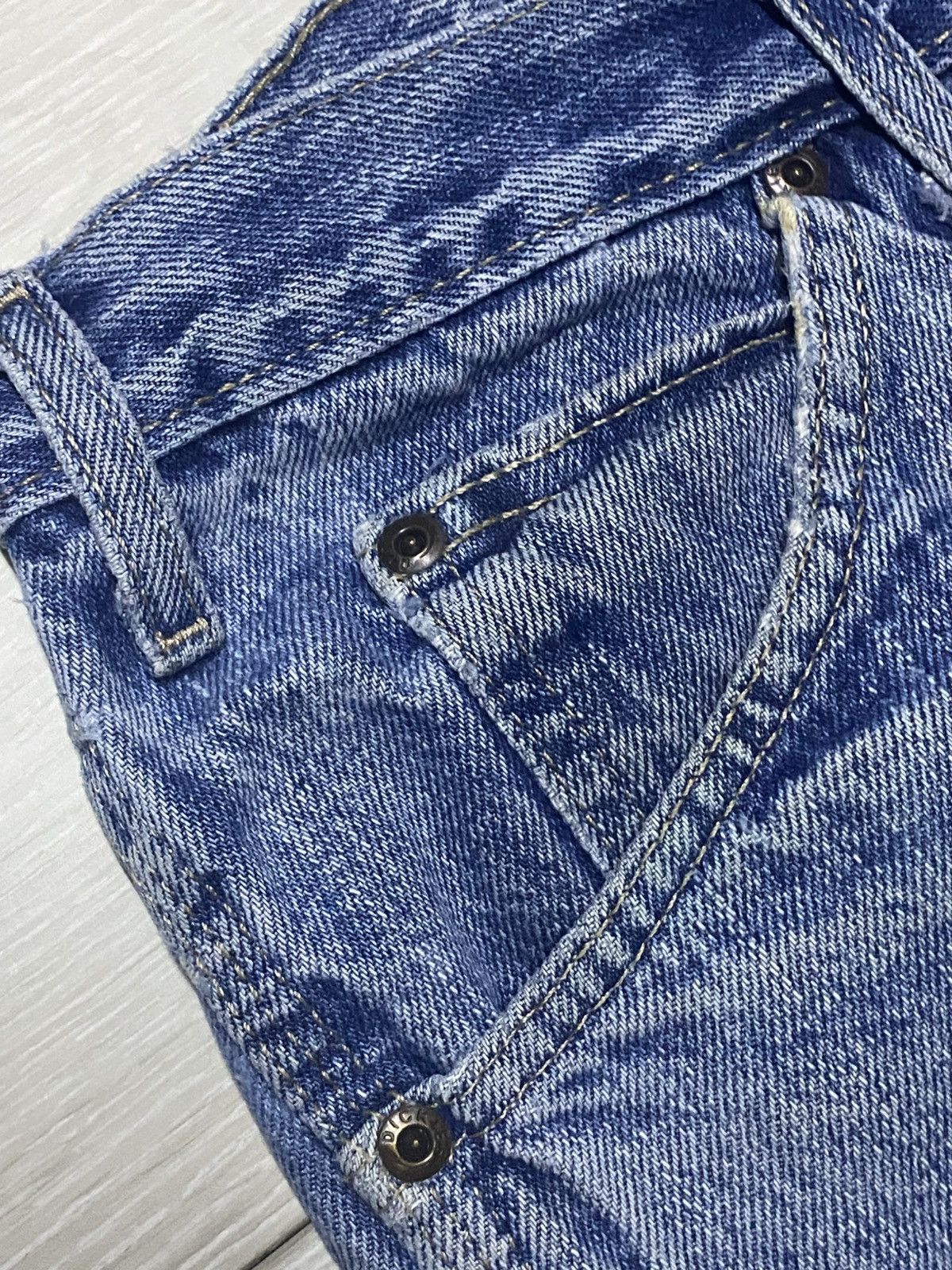Dickies Vintage Dickies Carpenter Light Wash Baggy Jeans Size US 35 - 9 Thumbnail