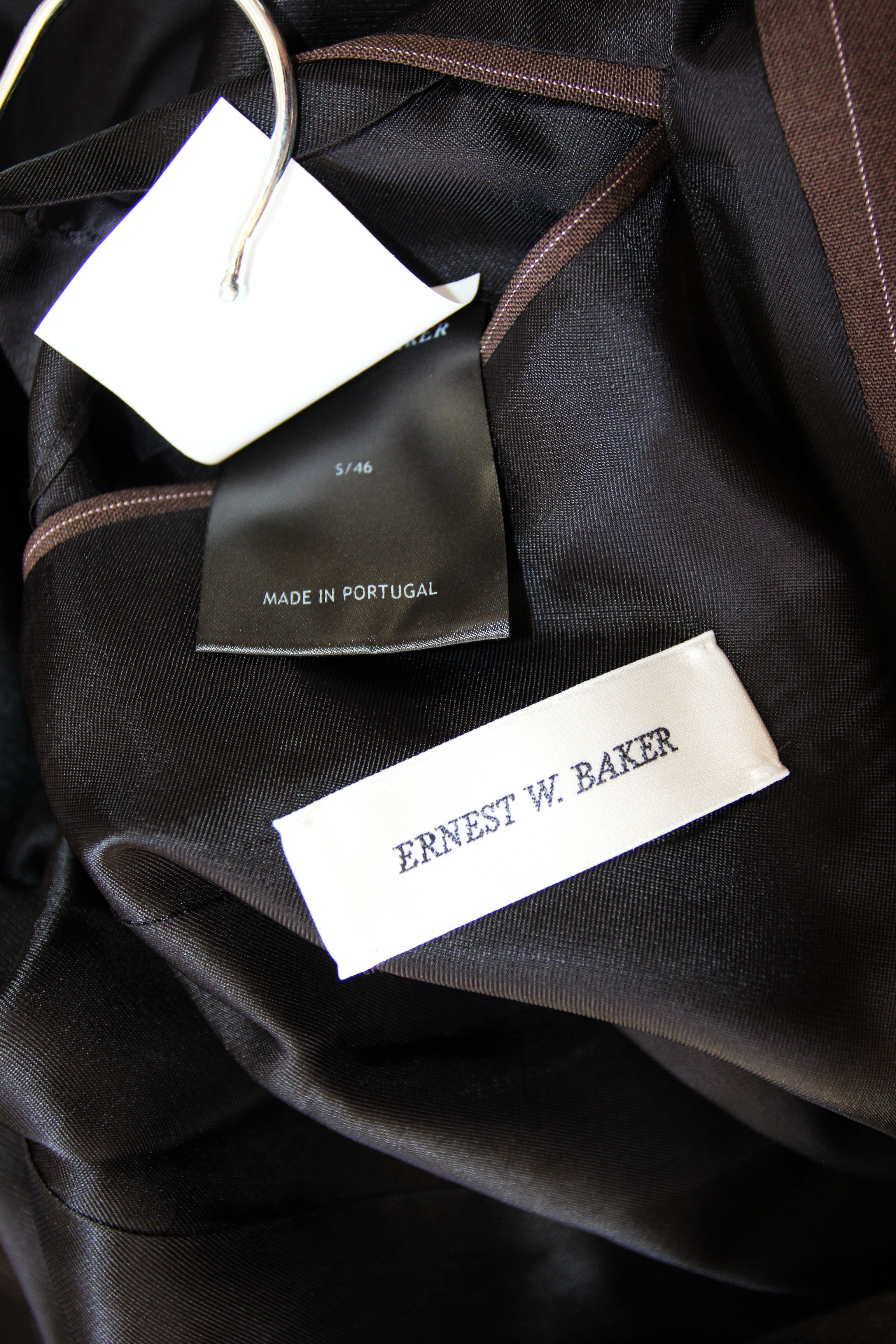 Ernest W. Baker BNWT SS24 ERNEST W.BAKER DOUBLE-BREASTED BLAZER 46 Size US S / EU 44-46 / 1 - 9 Thumbnail