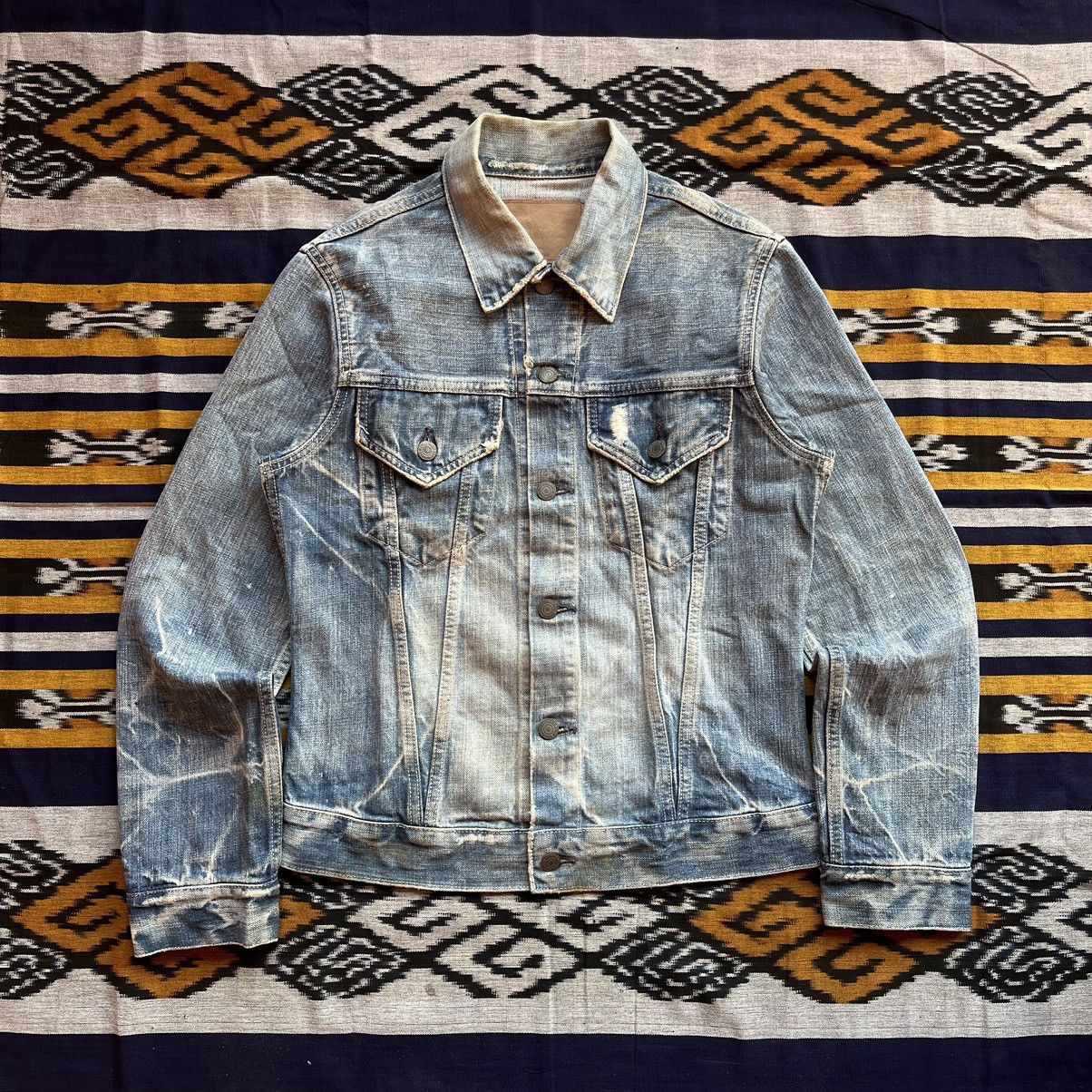Japanese Brand Omnigod Trucker Denim Jacket Size US M / EU 48-50 / 2 - 1 Thumbnail