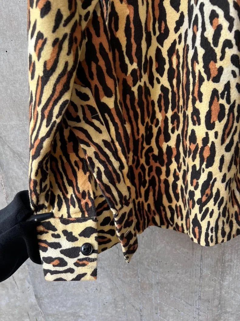 Wacko Maria Wacko Maria Leopard Suede Shirt Jacket Size US S / EU 44-46 / 1 - 4 Thumbnail