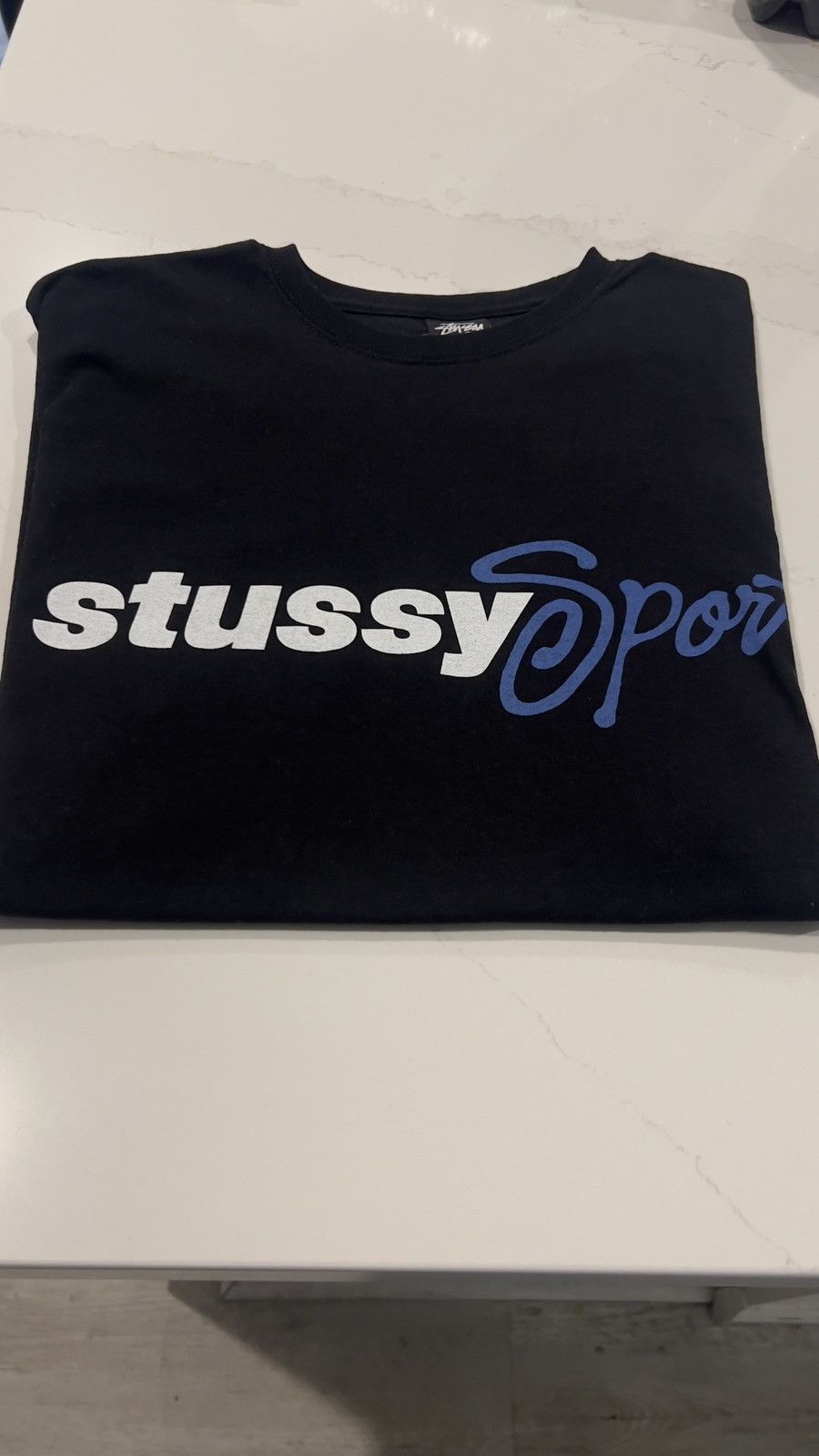 Other × Streetwear × Stussy Stussy sport black t shirt with