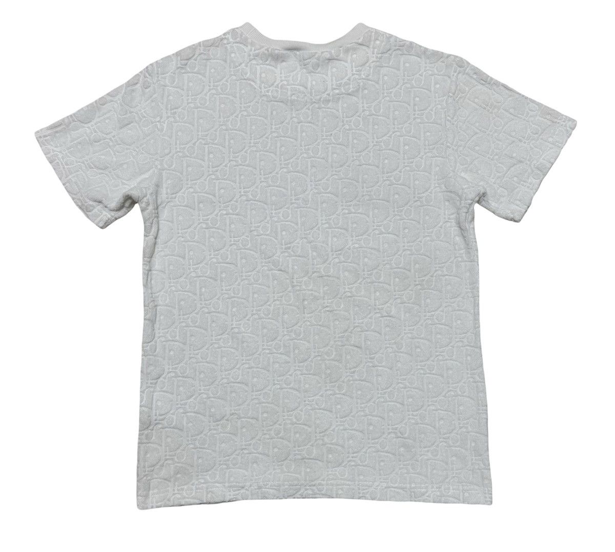 Dior CHRISTIAN DIOR White Terry Italy Shirt Size US S / EU 44-46 / 1 - 2 Thumbnail