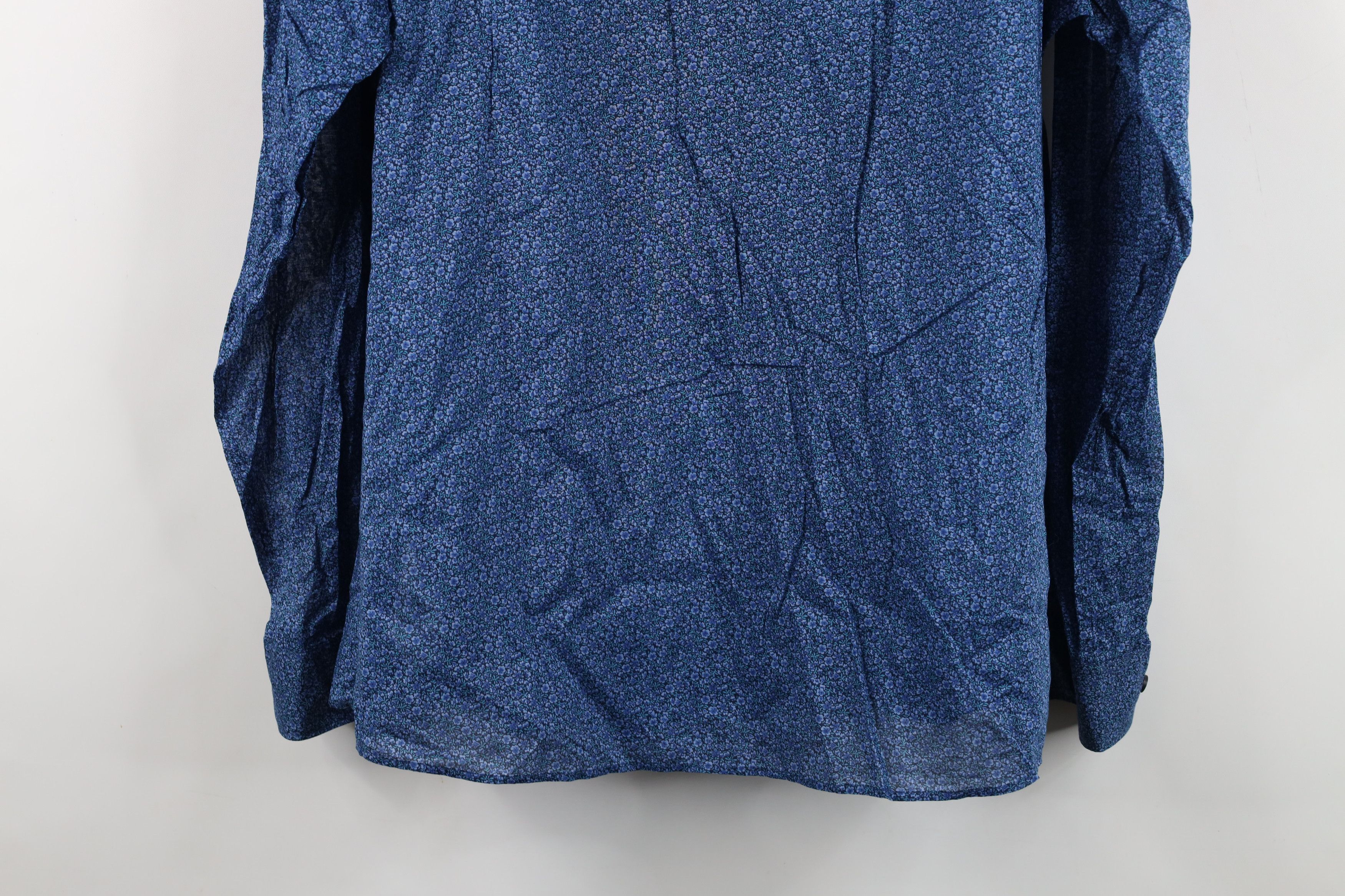 Calvin Klein Calvin Klein All Over Print Collared Button Shirt Cotton Size US XL / EU 56 / 4 - 12 Thumbnail