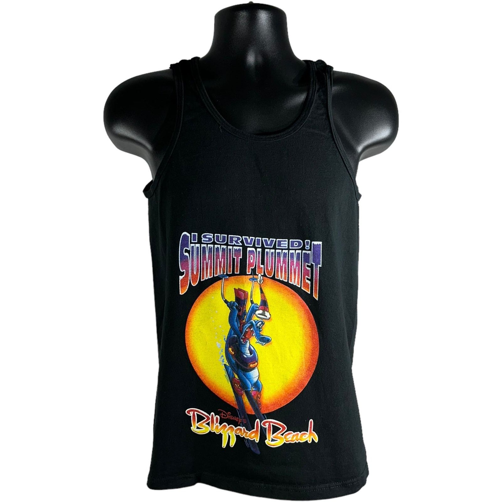 Disney Vintage "I Survived Summit Plummet" Disney Beach Tank Top Size US S / EU 44-46 / 1 - 1 Thumbnail