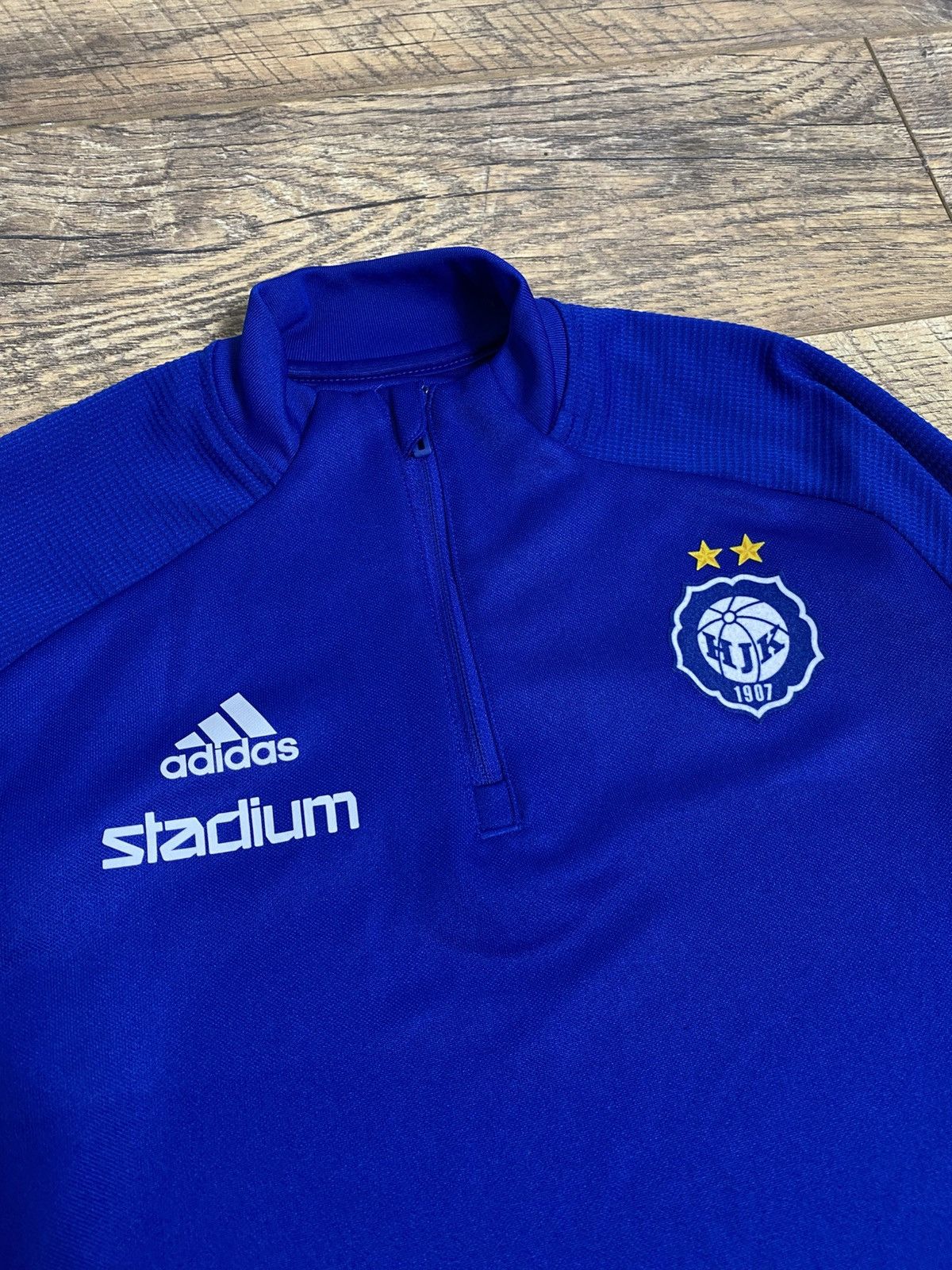 Adidas Adidas HJK Helsinki 1/4 Zip Training Top - Blue - Aeroready Size US S / EU 44-46 / 1 - 3 Thumbnail