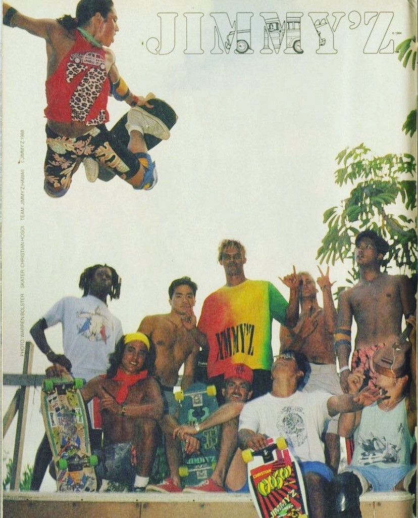 Other Vintage 80's Jimmy'z Skateboards Short Pants Size US 33 - 7 Thumbnail