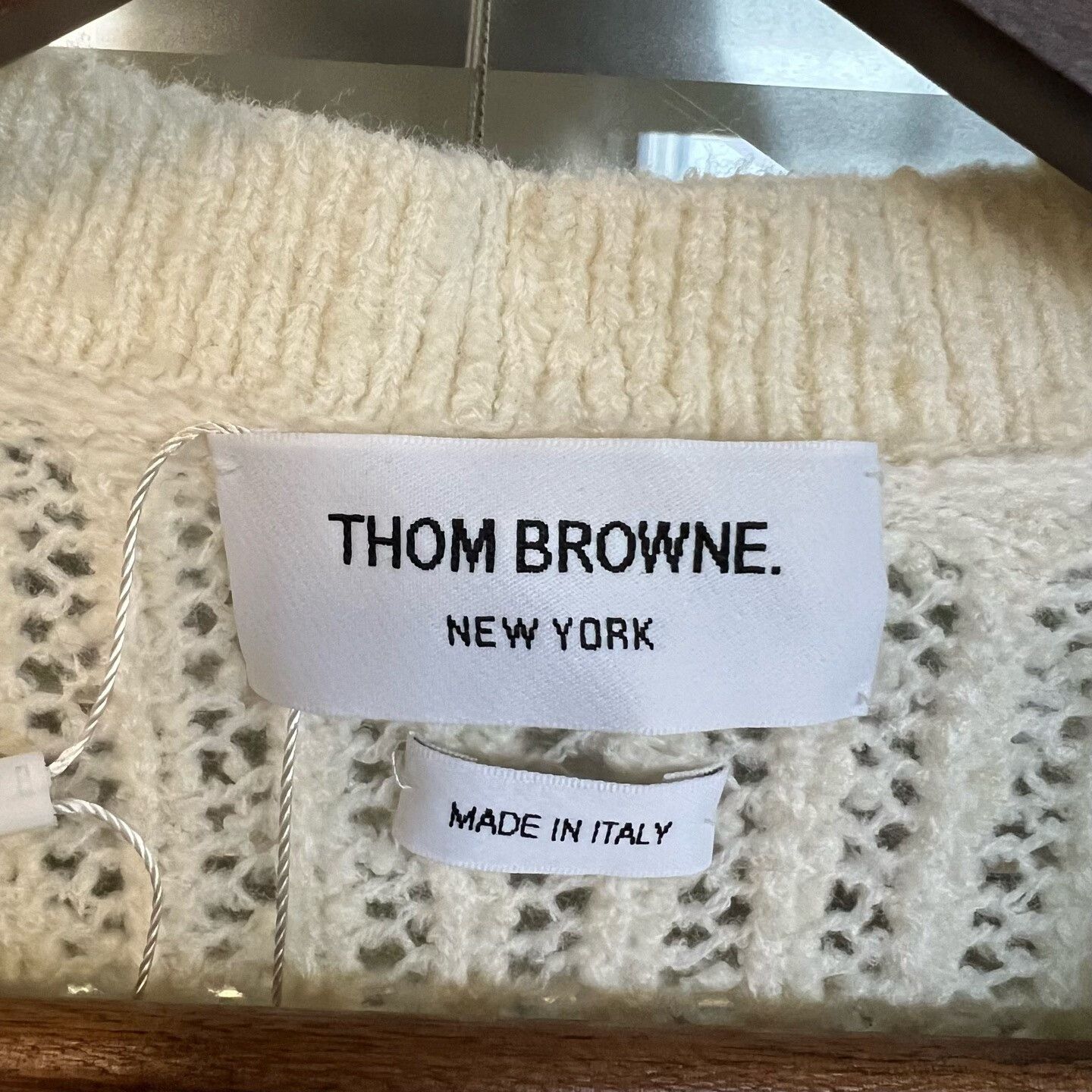 Thom Browne black and white striped knitted cardigan Size US S / EU 44-46 / 1 - 3 Thumbnail