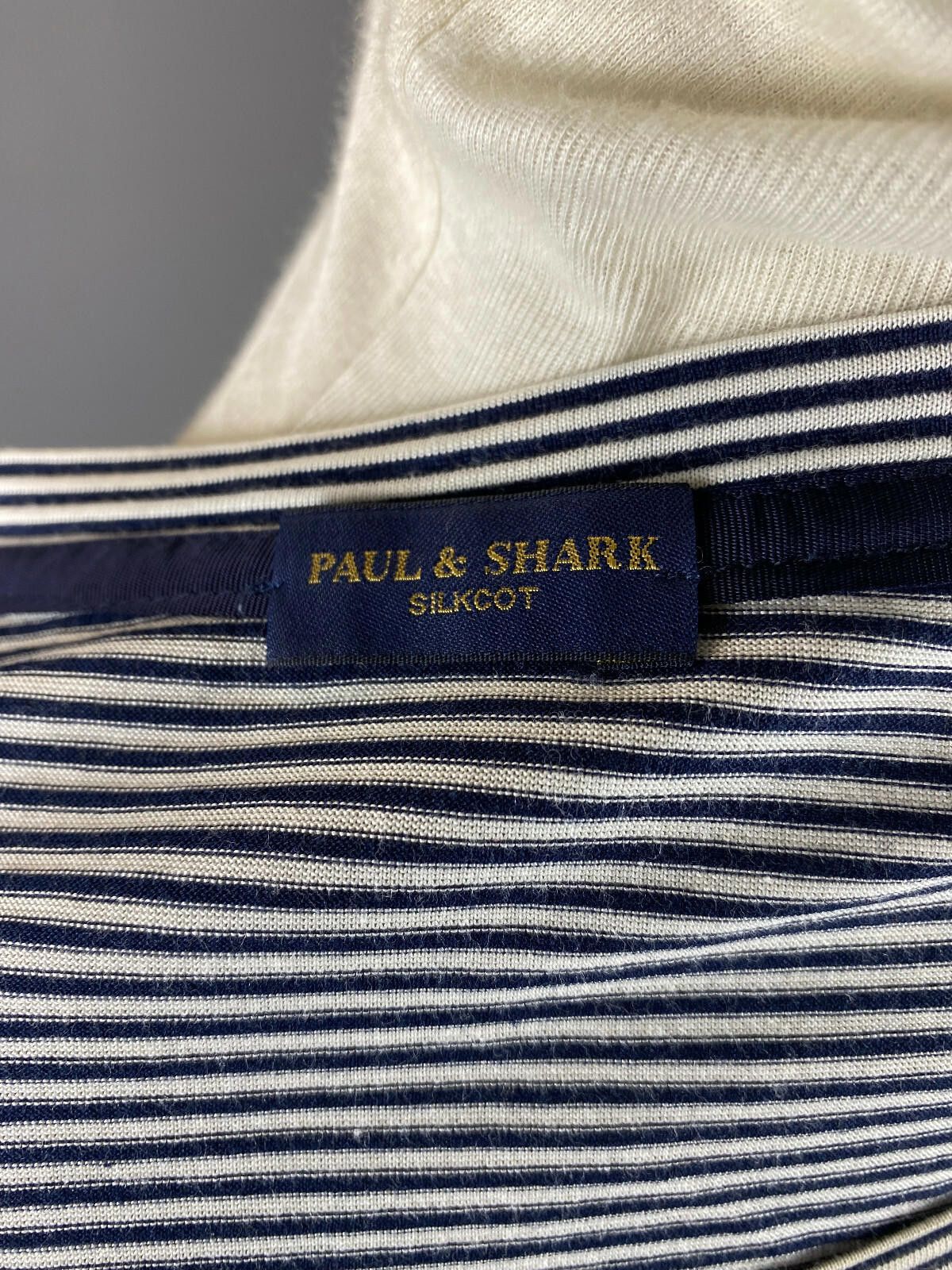 Paul & Shark Ladies Paul & Shark Silkcot Stripe Long Sleeve Sweater Size M / US 6-8 / IT 42-44 - 9 Thumbnail