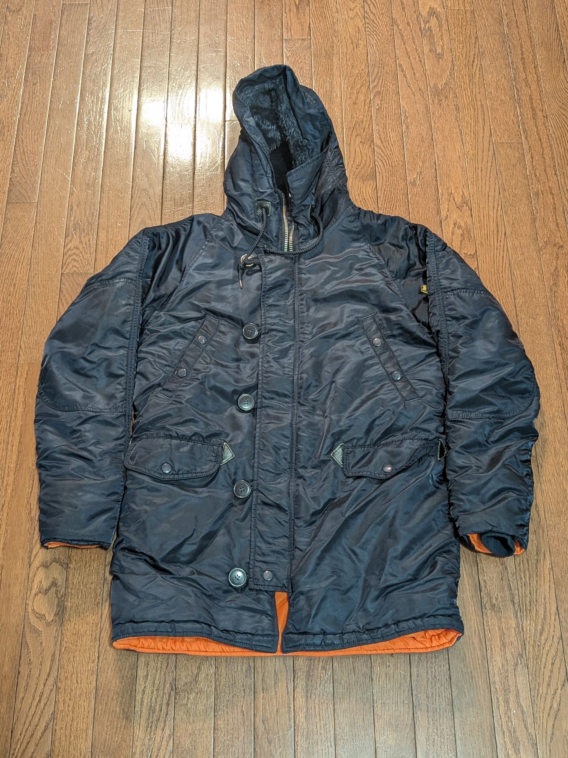 Alpha Industries Alpha Industries N3B Winter Navy Parka - Size S Size US S / EU 44-46 / 1 - 1 Thumbnail