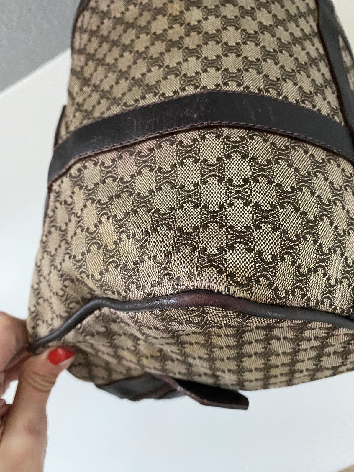 Celine Authentic Vintage Boston Duffel Bag Size ONE SIZE - 12 Thumbnail