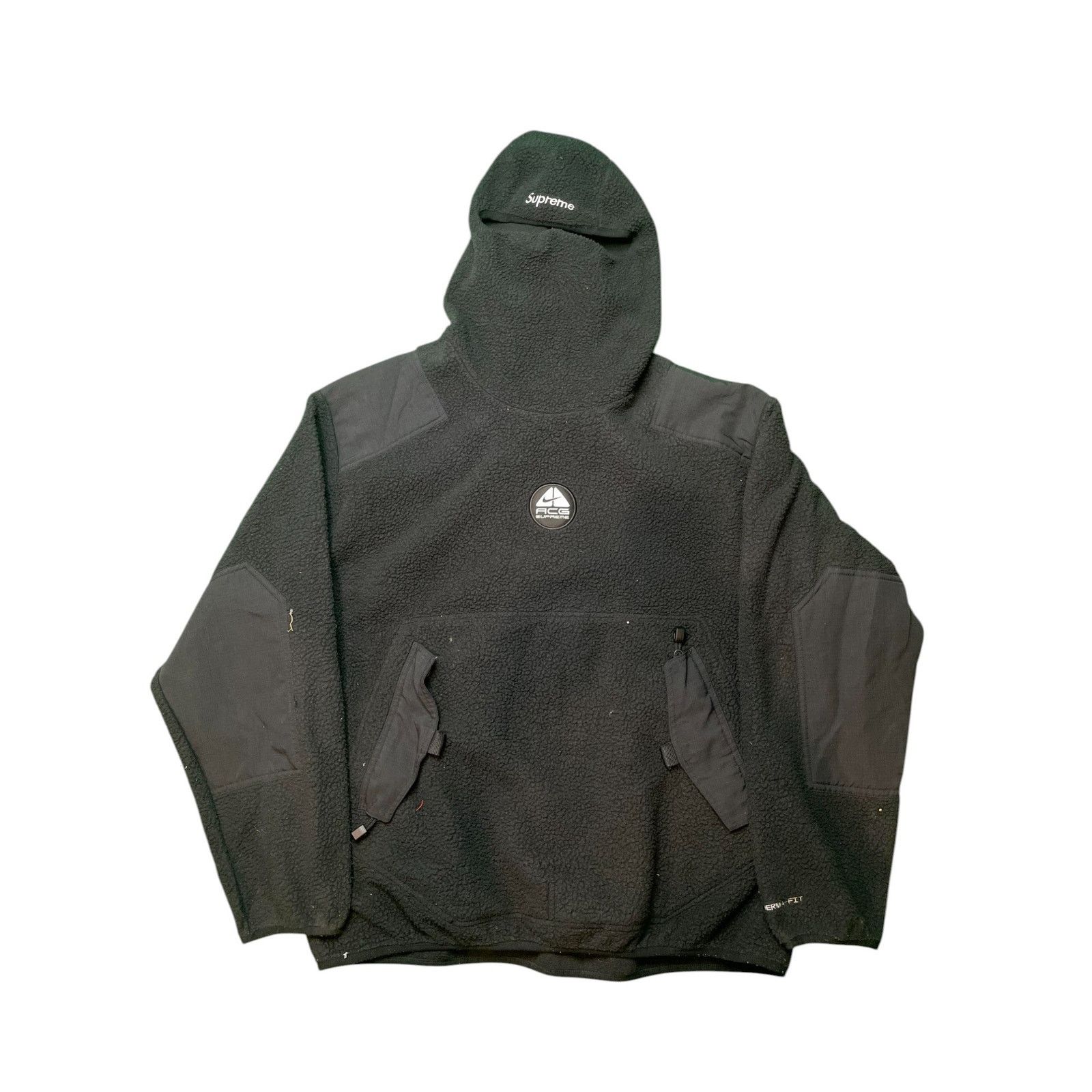 Supreme ACG Fleece Black Hoodie