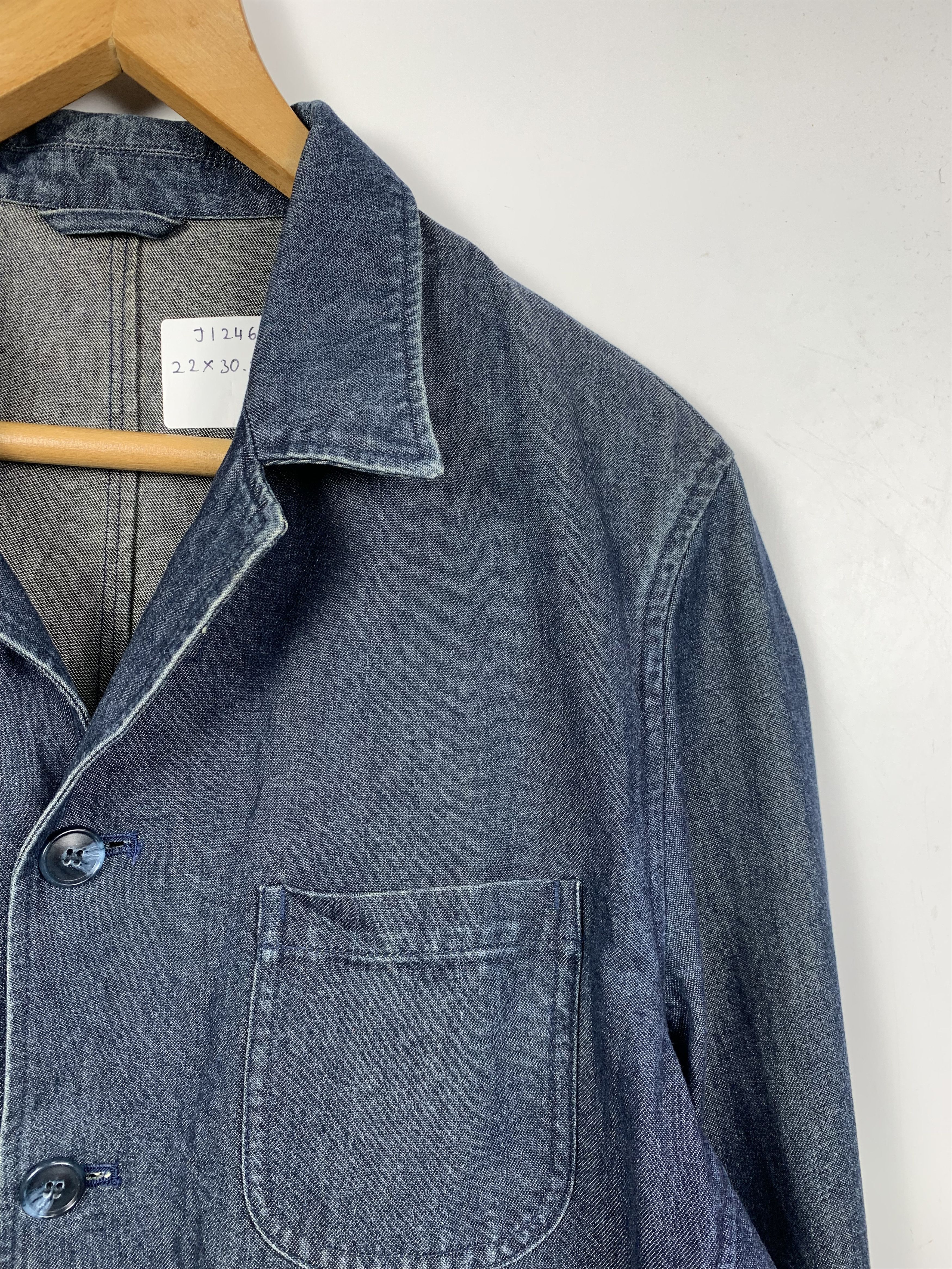Vintage Vintage 90s Standard Member Denim Jacket J1246 Size US M / EU 48-50 / 2 - 10 Thumbnail
