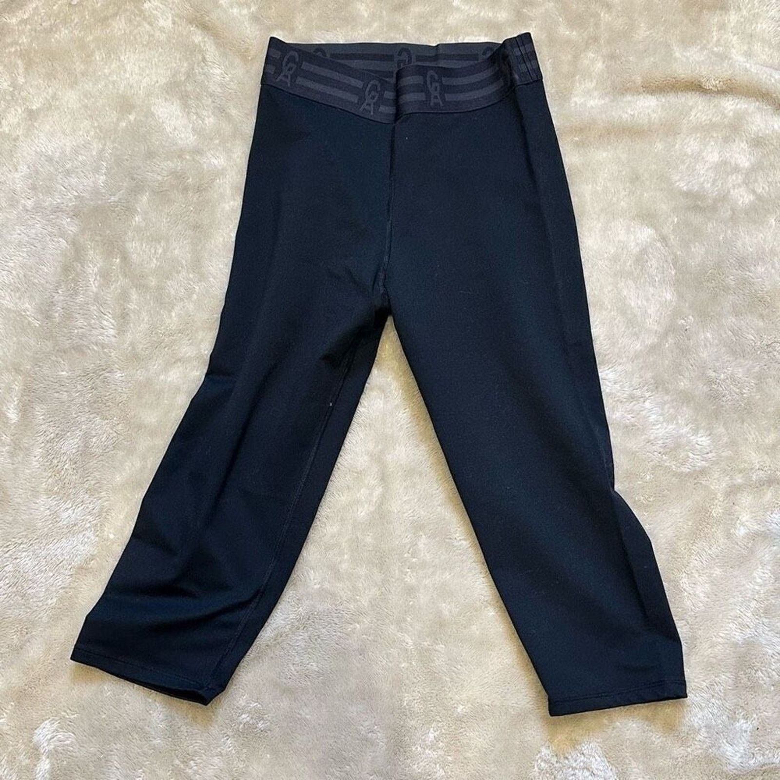 Good American Good American Black Compression Capri Leggings | Sz 2 Size 26" / US 2 / IT 38 - 2 Thumbnail