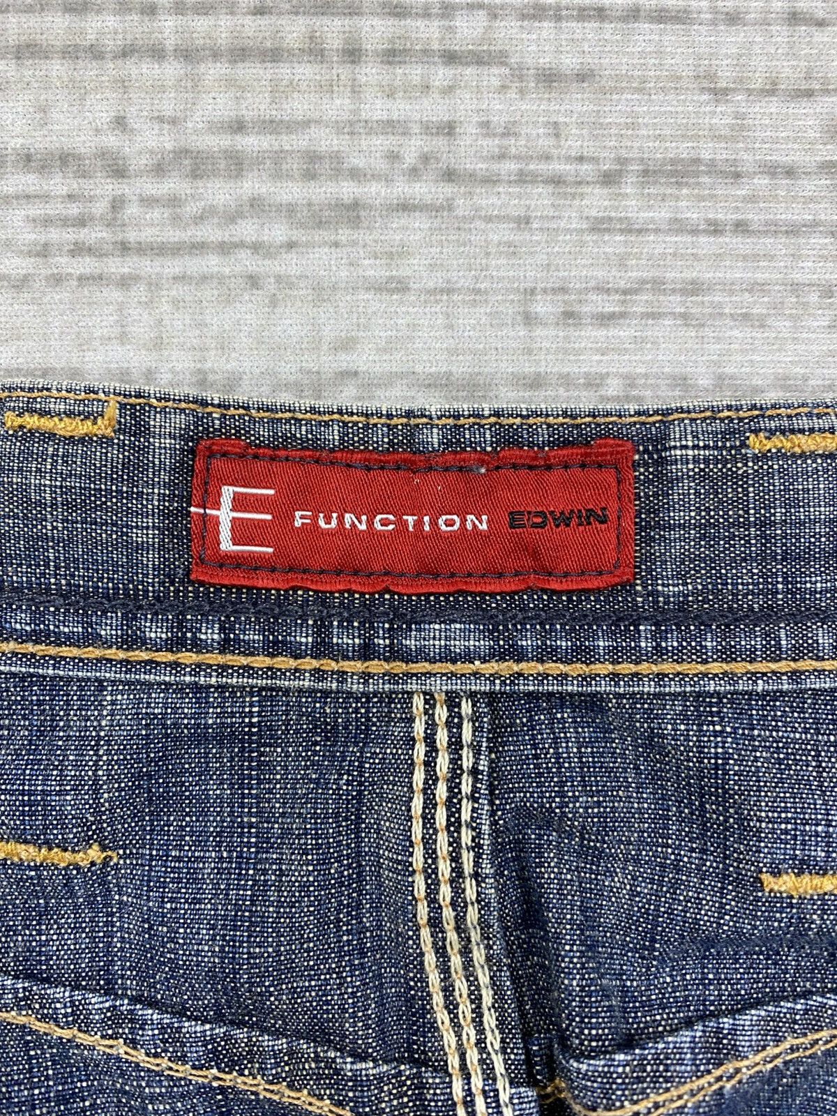 Edwin × Le Grande Bleu (L.G.B.) × Vintage Vintage Edwin E- Function Curve Distressed Denim Pants Size US 28 / EU 44 - 8 Thumbnail