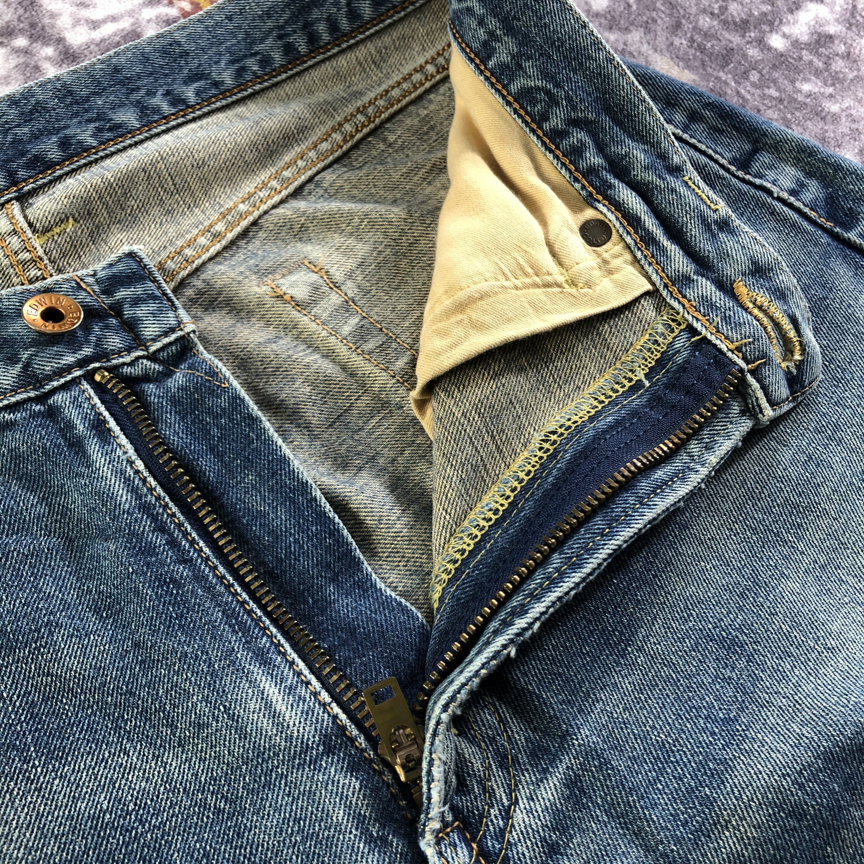 Edwin Vintage Edwin 505 Selvedge Jeans-JM3539 Size US 32 / EU 48 - 8 Thumbnail
