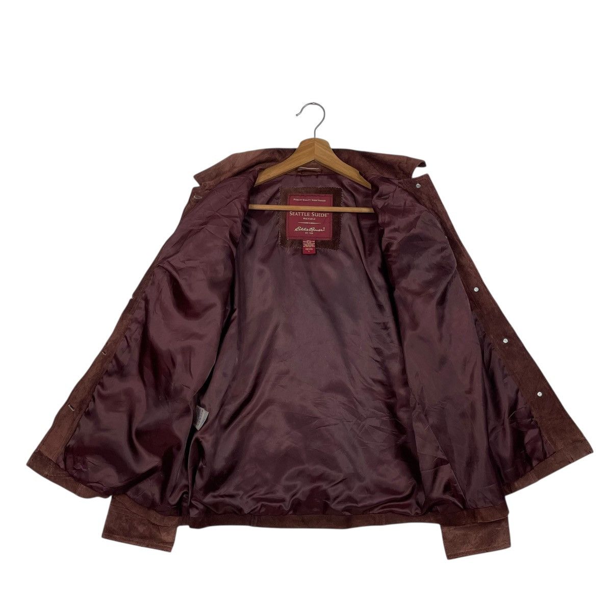 Eddie Bauer Edfie Bauer Seattle Suede Women Jacket Size L / US 10 / IT 46 - 11 Thumbnail