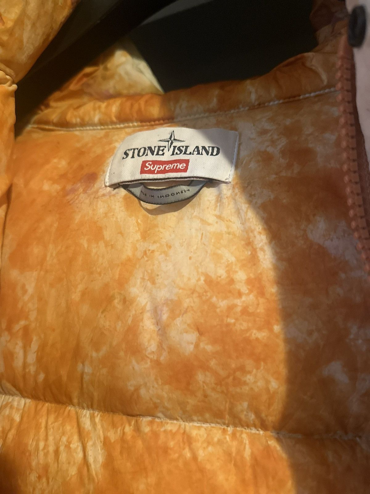 Stone Island × Supreme Supreme Stone Island Orange Camo Jacket Size US XL / EU 56 / 4 - 8 Thumbnail