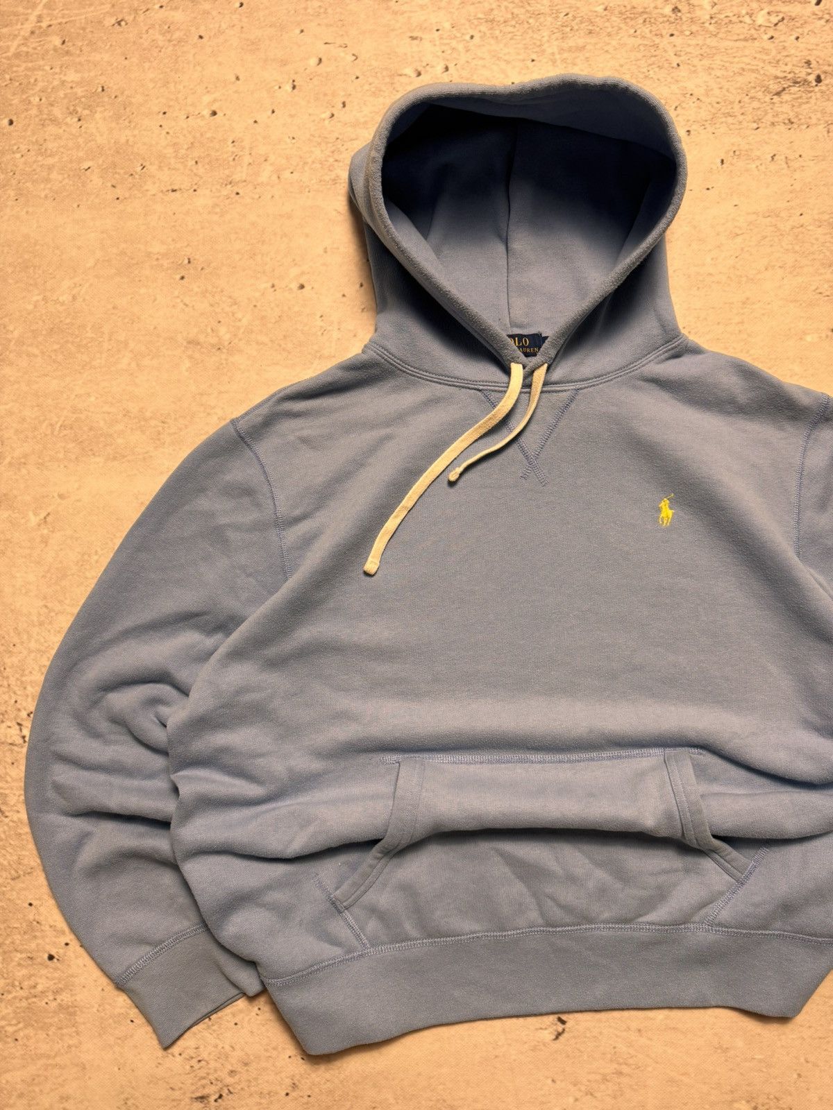 Polo Ralph Lauren × Ralph Lauren × Vintage RALPH LAUREN VINTAGE BASIC LOGO OVERSIZE HOODIE Size US XL / EU 56 / 4 - 2 Thumbnail
