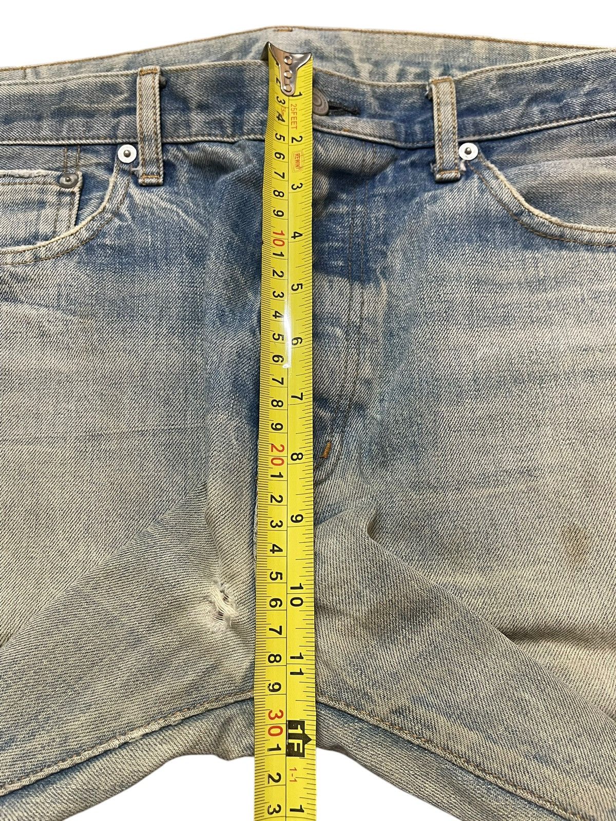 JNCO Vintage Japanese Brand Mud Faded Wash Style Baggy Jeans Size US 36 / EU 52 - 15 Thumbnail