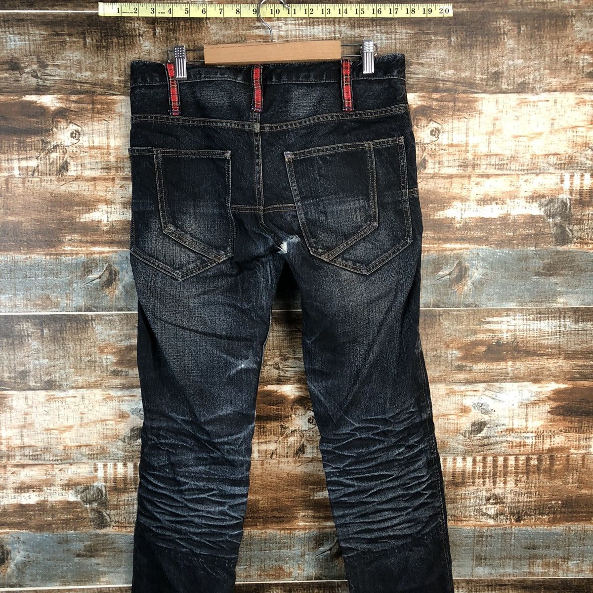 Takeo Kikuchi DLL Takeo Kikuchi Blue Denim Pants #C241 Size US 32 / EU 48 - 17 Thumbnail