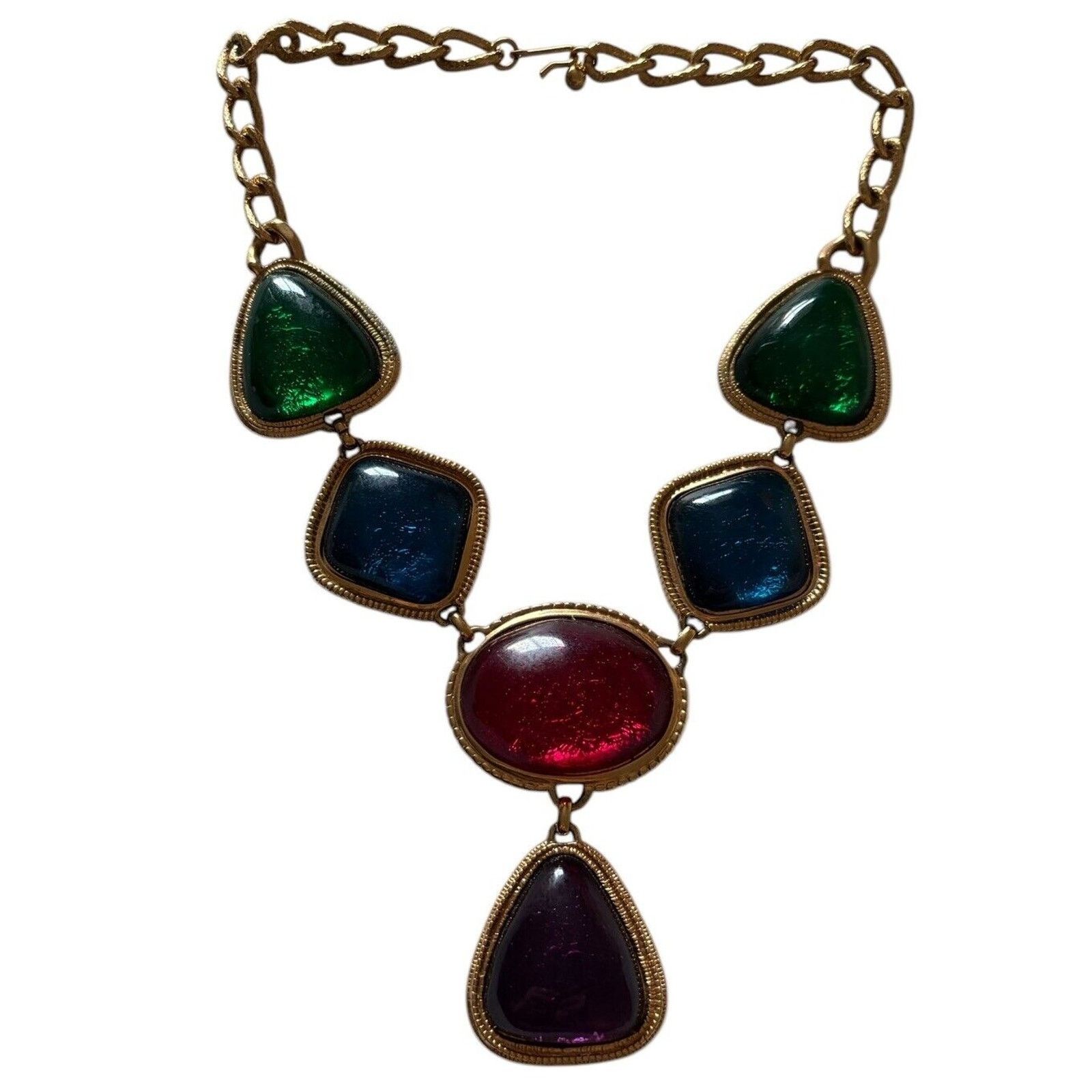 Kenneth Jay Lane Kenneth Jay Lane KJL Avon Gripoix Necklace Earrings Book set Size ONE SIZE - 4 Thumbnail