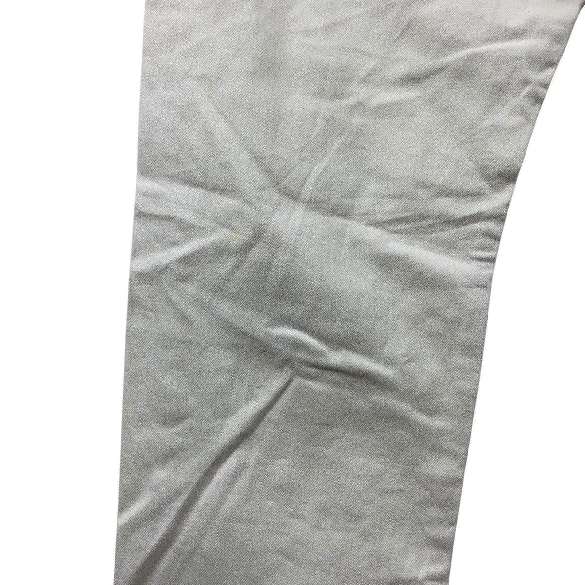 JW Anderson × Japanese Brand UNIQLO X JW ANDERSON Straight cut white coloured jeans pants Size US 30 / EU 46 - 19 Thumbnail