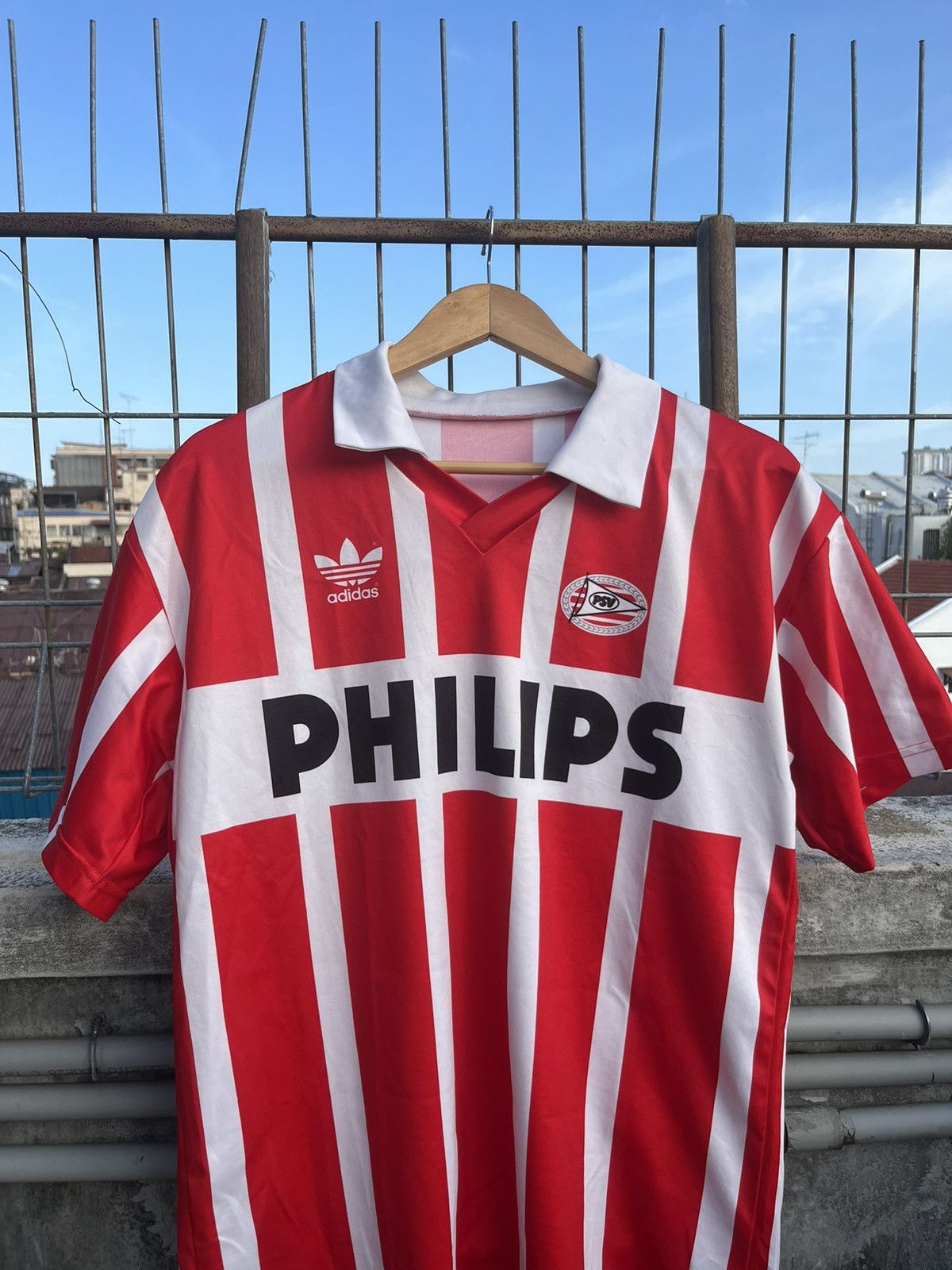 Adidas × Vintage 90/91 PSV Eindhoven Home jersey Size US M / EU 48-50 / 2 - 2 Thumbnail