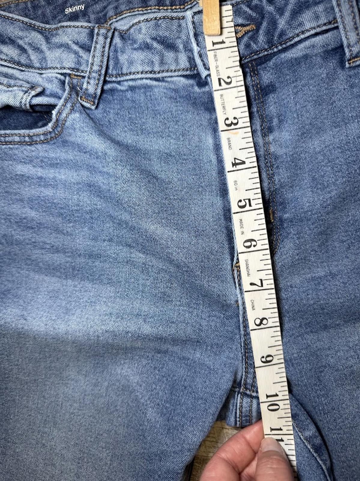 Sonoma Sonoma Goods For Life High Rise Skinny Jeans Size 32" / US 10 / IT 46 - 9 Thumbnail