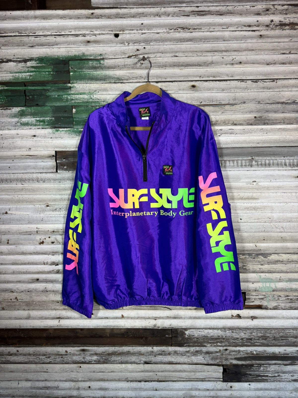 Vintage Vintage Surfstyle Windbreaker Size US XXL / EU 58 / 5 - 1 Thumbnail