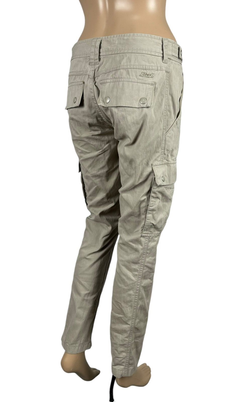 Diesel × Vintage Diesel 00s Vintage Cargo Pants Cotton-Nylon size 27 Size 27" / US 4 / IT 40 - 6 Thumbnail