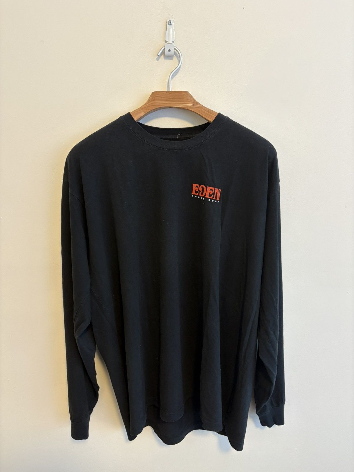 EDEN Power Corp Eden Power Corp Black Logo Long Sleeve T-Shirt Size US XL / EU 56 / 4 - 1 Thumbnail