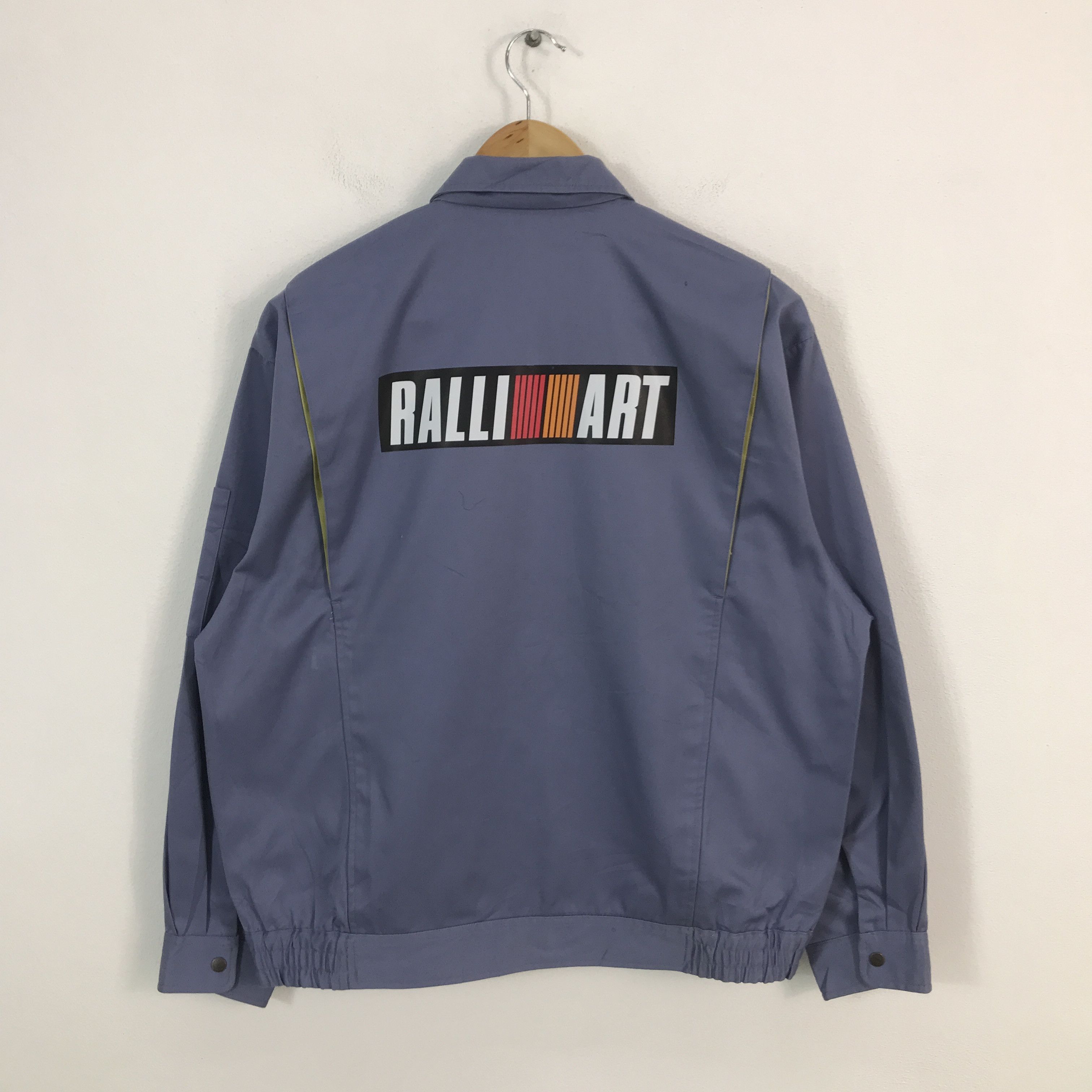 Japanese Brand mitsubishi Ralliart racing custom jacket Size US L / EU 52-54 / 3 - 1 Thumbnail