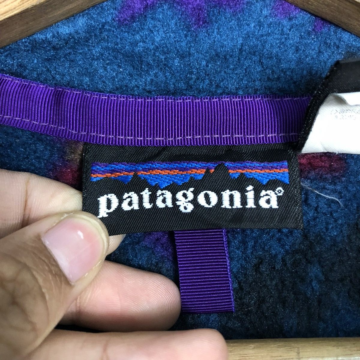 Patagonia 🔥PATAGONIA MADE IN USA FLEECE JACKET HALF SNAP BUTTON NAVAJO Size US XL / EU 56 / 4 - 17 Thumbnail
