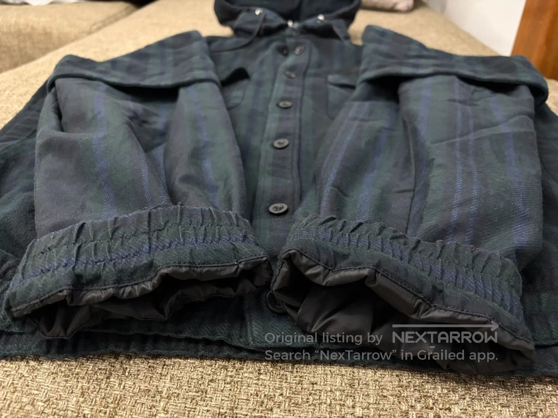Sacai Sacai 24aw Flannel Check Shirt Jacket. Size US M / EU 48-50 / 2 - 4 Thumbnail