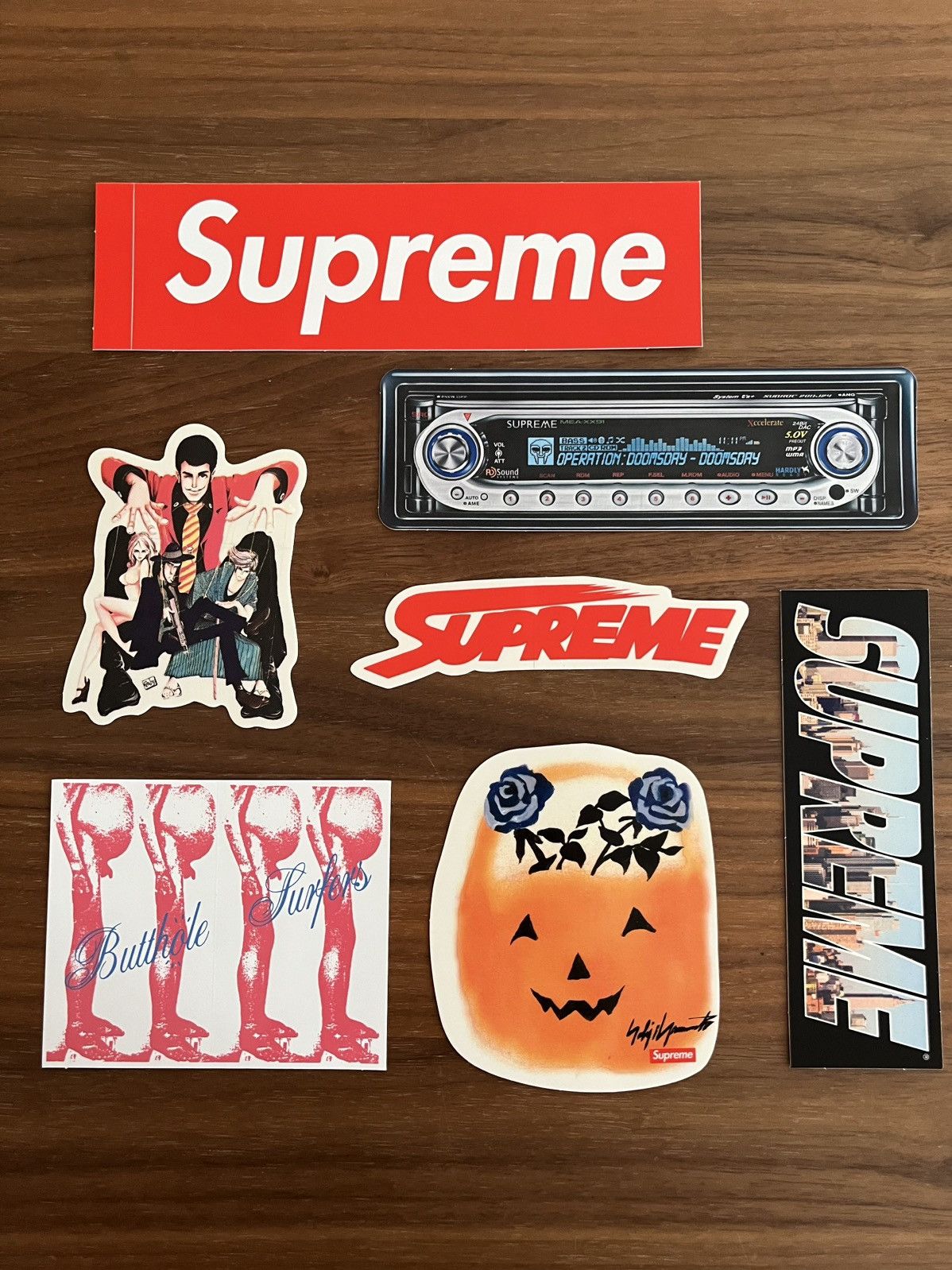 Supreme Supreme stickers pack 1 Size ONE SIZE - 1 Thumbnail