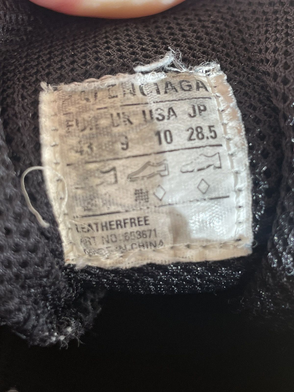 Vetements Balenciaga X pander black xpander *RARE* Size US 10 / EU 43 - 7 Thumbnail