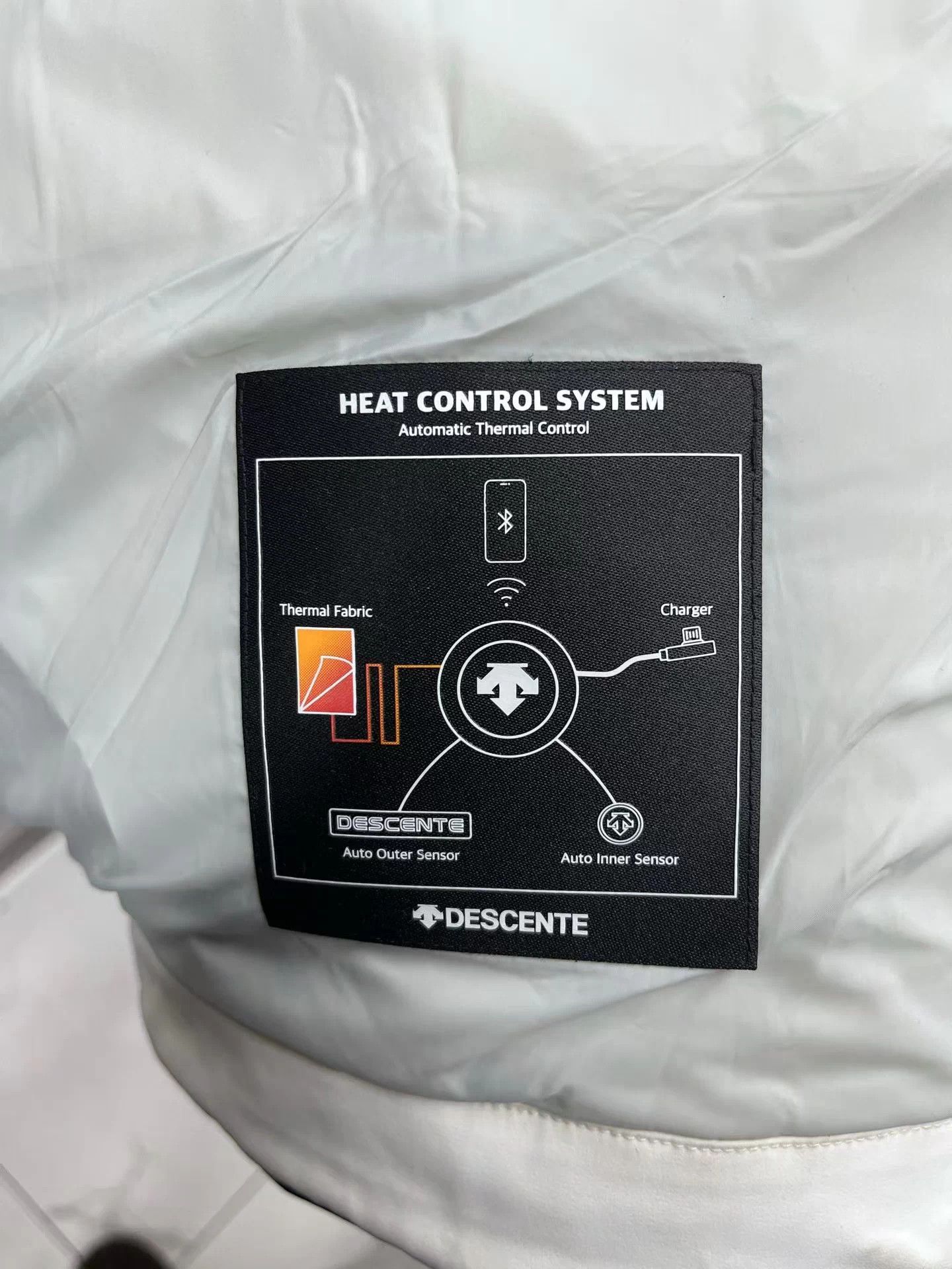 Descente DESCENTE Heated Tech Puffer Black White Panda XXL Size US XXL / EU 58 / 5 - 4 Thumbnail