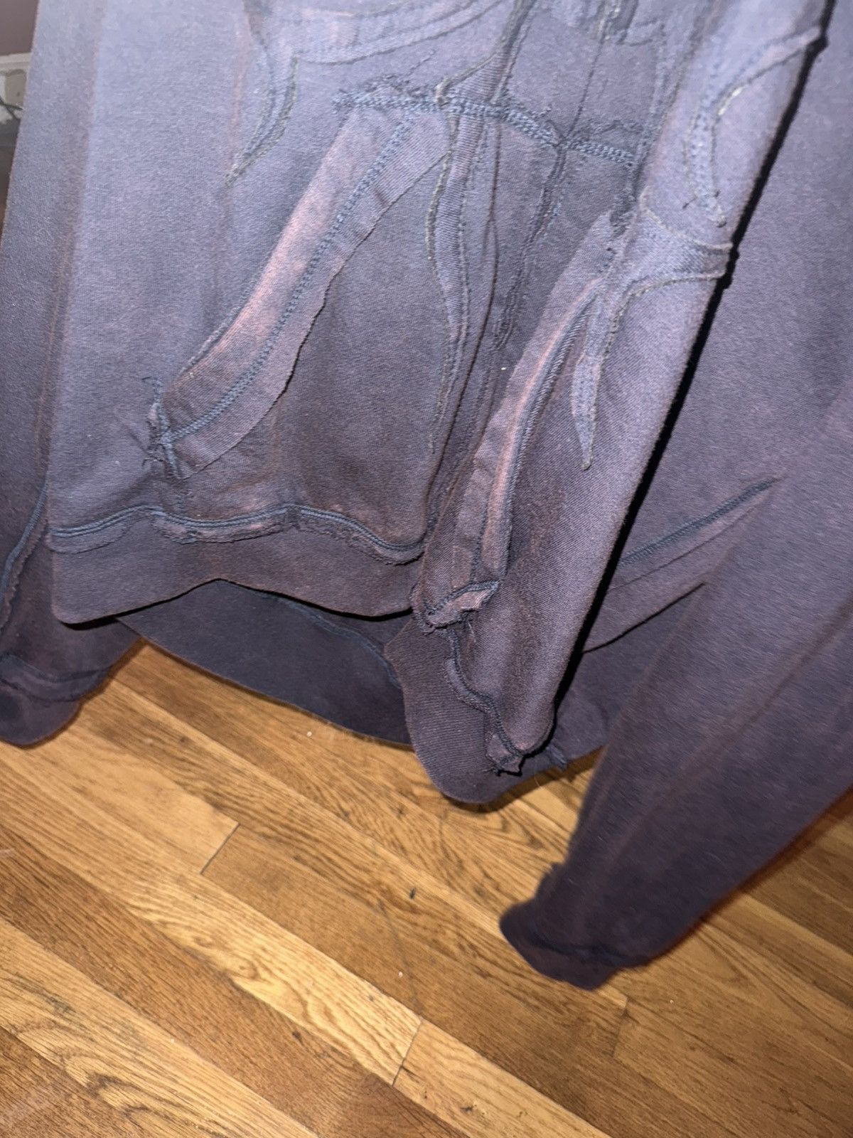 Other Purple Pholoh PhantomTroupe Distressed Zip Up Spider Hoodie Size US XXL / EU 58 / 5 - 19 Thumbnail