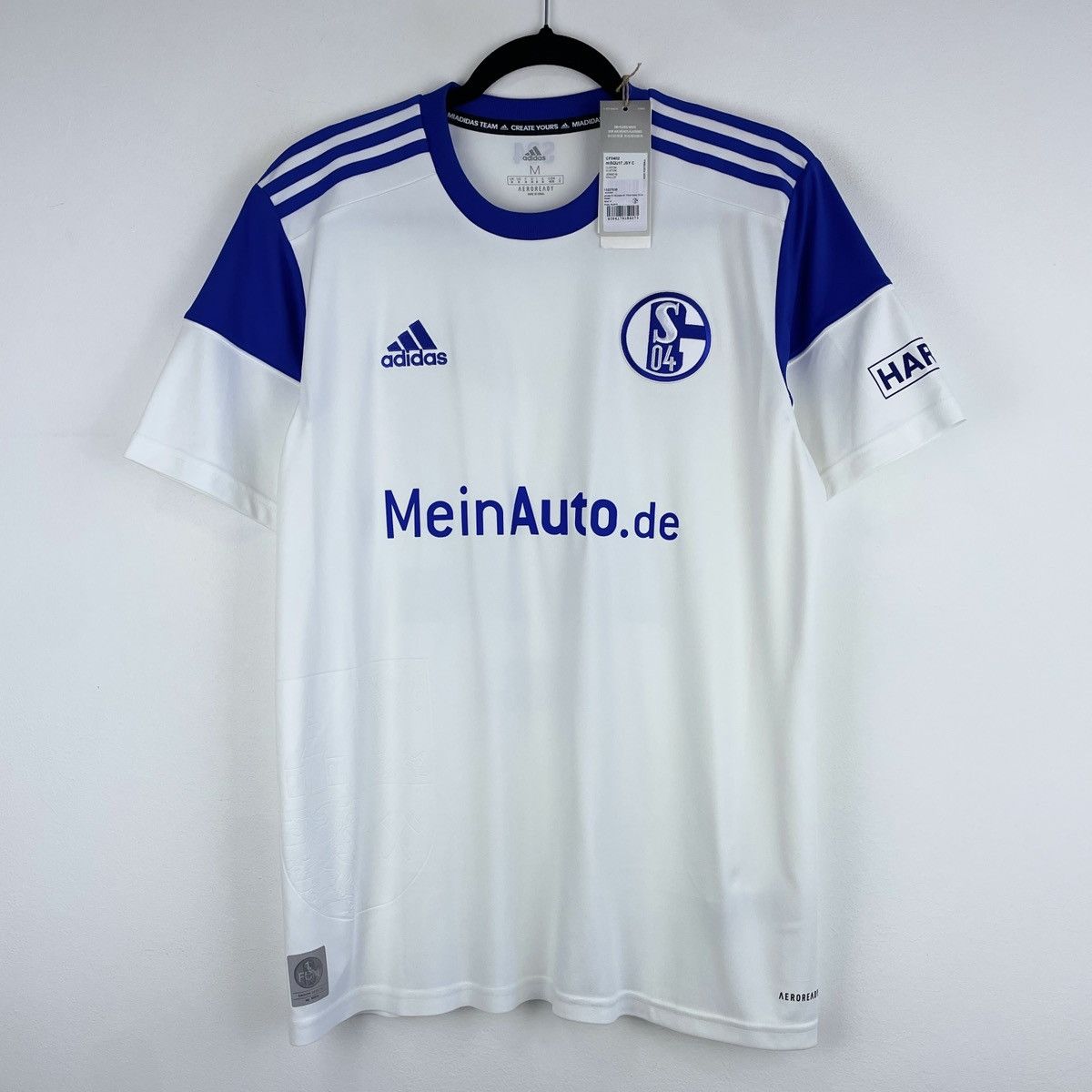 Adidas Schalke 04 Ibrahima Cisse Away Adidas Jersey Shirt 2022/2023 Size US M / EU 48-50 / 2 - 2 Thumbnail
