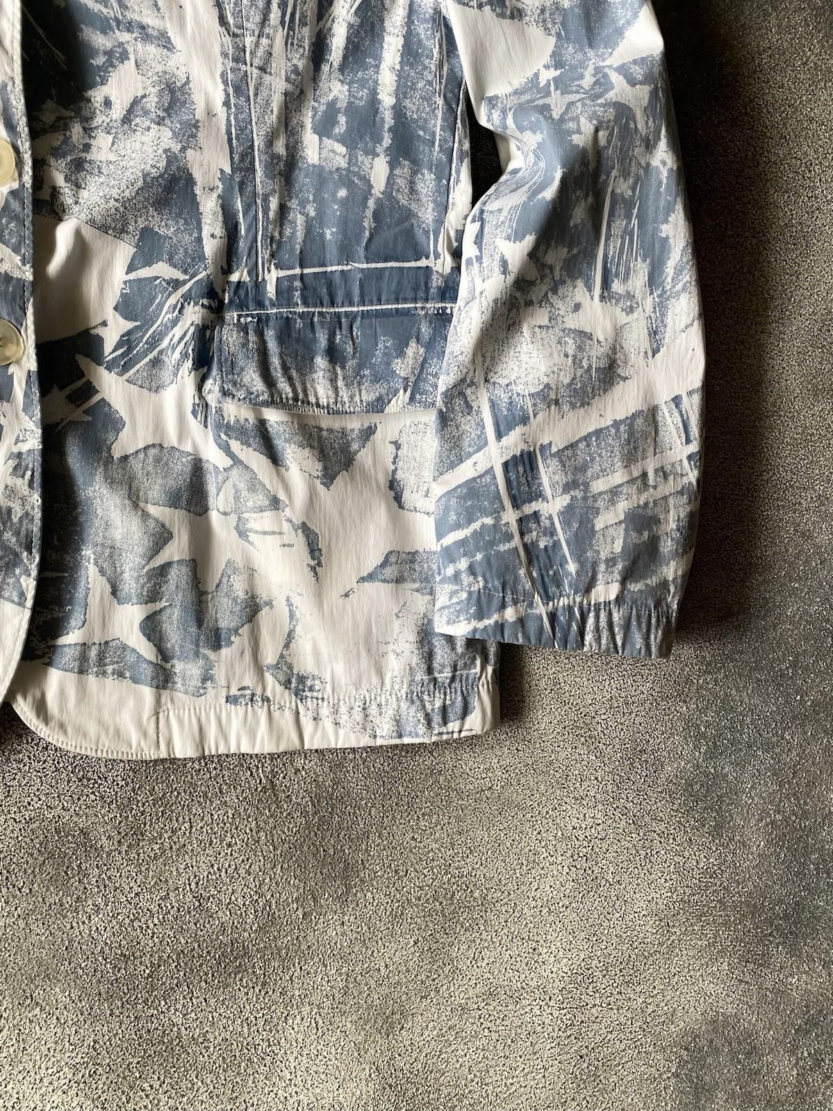 Jil Sander S/S 2005 Jil Sander by Raf Simons Runway Painted Blazer Size L / US 10 / IT 46 - 5 Thumbnail