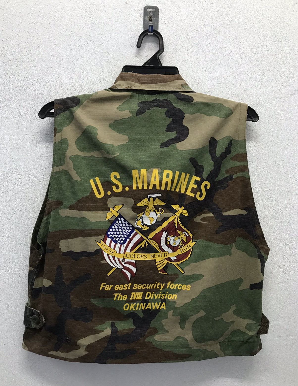 Vintage Vintage U.S. MARINERS Sleeveless Jacket Size US M / EU 48-50 / 2 - 1 Thumbnail