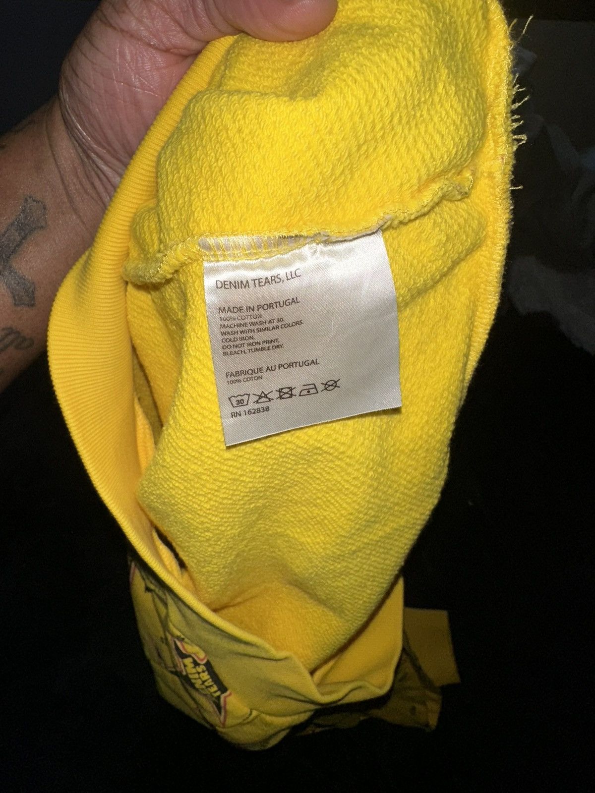 DENIM TEARS Denim Tears Hoodie Size US XL / EU 56 / 4 - 5 Thumbnail
