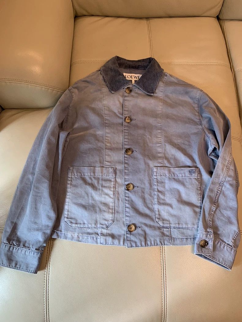 Loewe LOEWE size46 Overcoat with corduroy collar Size US S / EU 44-46 / 1 - 1 Thumbnail