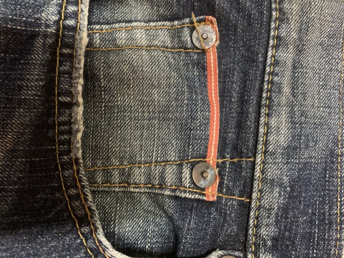 Japanese Brand Edwin 505v selvedge distressed Size US 30 / EU 46 - 8 Thumbnail